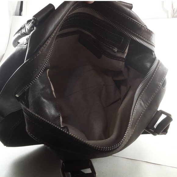 Michael Kors Hamilton Black Leather Shoulder Bag Dust Bag Included - Picture 7 of 16